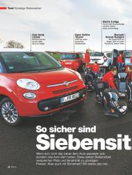 auto motor und sport: So sicher sind Siebensitzer (Ausgabe: 4)