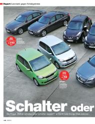 auto motor und sport: Schalter oder Automatik? (Ausgabe: 10)