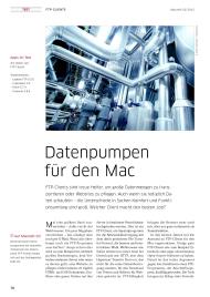 Macwelt: Datenpumpen für den Mac (Ausgabe: 2)