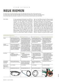 velojournal: Neue Riemen (Ausgabe: 1)