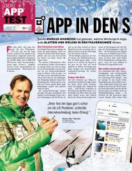 Computer Bild: App in den Schnee (Ausgabe: 3)