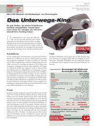Heimkino: Das Unterwegs-Kino (Ausgabe: 4-5/2015)