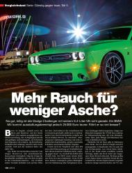 auto motor und sport: Mehr Rauch für weniger Asche? (Ausgabe: 6)