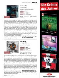 BÜCHER: Krimis & Thriller (Ausgabe: 3)