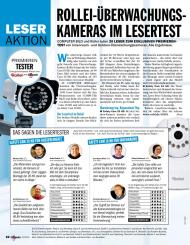 Computer Bild: Rollei-Überwachungskameras im Lesertest (Ausgabe: 9)