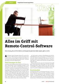 com! professional: Alles im Griff mit Remote-Control-Software (Ausgabe: 6)