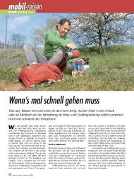 CAMPING CARS & Caravans: Wenn's mal schnell gehen muss (Ausgabe: 6)