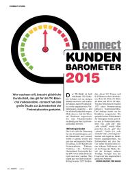 connect: Kunden Barometer 2015 (Ausgabe: 7)