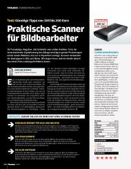 DigitalPHOTO Photoshop: Praktische Scanner für Bildbearbeiter (Ausgabe: 1)