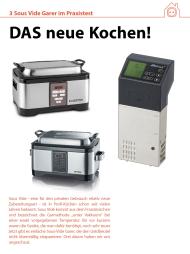 Technik zu Hause.de: DAS neue Kochen! (Vergleichstest)
