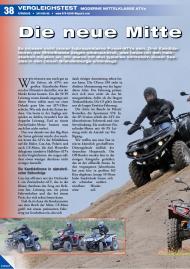 ATV & QUAD Magazin: Die neue Mitte (Ausgabe: 5-6/2015)