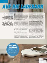 Smartphone: Auf die Ladebank geschoben (Ausgabe: 5)