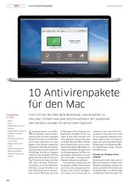 Macwelt: 10 Antivirenpakete für den Mac (Ausgabe: 8)