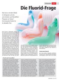 Konsument: Die Fluorid-Frage (Ausgabe: 7)