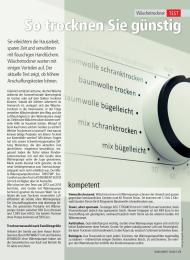 Konsument: So trocknen Sie günstig (Ausgabe: 10)