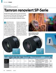 fotoMAGAZIN: Tamron renoviert SP-Serie (Ausgabe: 10)