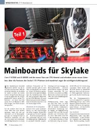 PC Games Hardware: Mainboards für Skylake (Ausgabe: 10)