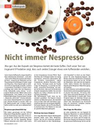 Konsument: Nicht immer Nespresso (Ausgabe: 11)