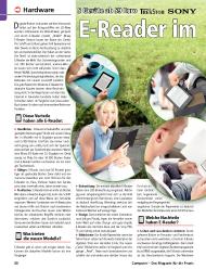 Computer - Das Magazin für die Praxis: E-Reader im Test (Ausgabe: 9)