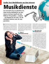 Computer - Das Magazin für die Praxis: Musikdienste (Ausgabe: 7)