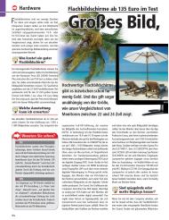 Computer - Das Magazin für die Praxis: Großes Bild, kleiner Preis (Ausgabe: 5)