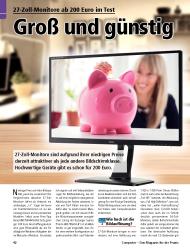 Computer - Das Magazin für die Praxis: Groß und günstig (Ausgabe: 7)