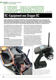 CARS & Details: Lenk-Drachen - RC-Equipment von Dragon RC (Ausgabe: 12)