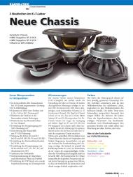 Klang + Ton: Neue Chassis (Ausgabe: 1)