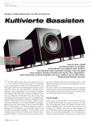 Heimkino: Kultivierte Bassisten (Ausgabe: 1-2/2016)