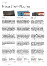 Beat: Neue Effekt-Plug-ins (Ausgabe: 1)