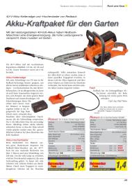 Heimwerker Praxis: Akku-Kraftpaket für den Garten (Ausgabe: 1)