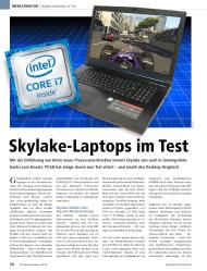 PC Games Hardware: Skylake-Laptops (Ausgabe: 2)