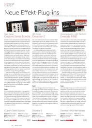 Beat: Neue Effekt-Plug-ins (Ausgabe: 2)