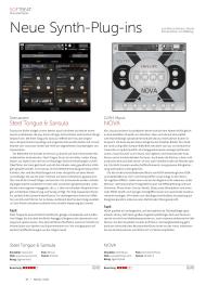 Beat: Neue Synth-Plug-ins (Ausgabe: 2)