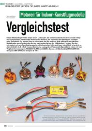 Modell AVIATOR: Vergleichstest - Motoren für Indoor-Kunstflugmodelle (Ausgabe: 2)