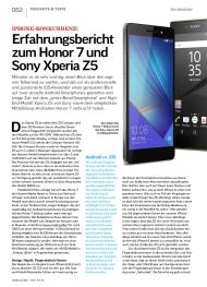 MAC LIFE: Erfahrungsbericht zum Honor 7 und Sony Xperia Z5 (Ausgabe: 3)