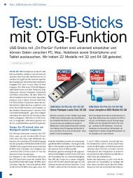 PC-WELT: USB-Sticks mit OTG-Funktion (Ausgabe: 10)