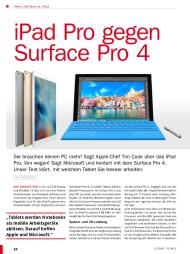 PC-WELT: iPad Pro gegen Surface Pro 4 (Ausgabe: 2)