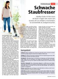 Konsument: Schwache Staubfresser (Ausgabe: 3)