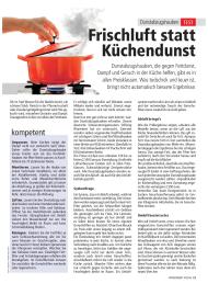 Konsument: Frischluft statt Küchendunst (Ausgabe: 4)