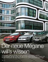 auto motor und sport: Der neue Mégane will's wissen (Ausgabe: 8)