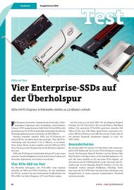 com! professional: Vier Enterprise-SSDs auf der Überholspur (Ausgabe: 5)