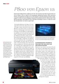 FineArtPrinter: P800 von Epson vs. Canon Pro-1000 (Ausgabe: 2)