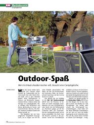 Reisemobil International: Outdoor-Spaß (Ausgabe: 6)