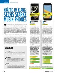 Smartphone: Kräftig im Klang: Sechs starke Musik-Phones (Ausgabe: 4)