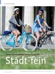Radfahren: Stadt-fein (Ausgabe: 7-8/2016)