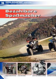 ATV & QUAD Magazin: Bezahlbare Spaßmacher (Ausgabe: 1-2/2016)