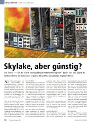 PC Games Hardware: Skylake, aber günstig? (Ausgabe: 8)