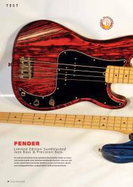 BASS PROFESSOR: Fender Limited Edition Sandblasted Jazz Bass & Precision Bass (Ausgabe: 2)