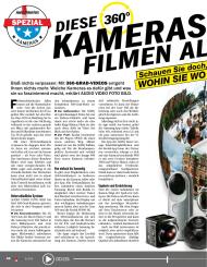 Audio Video Foto Bild: Diese 360° Kameras filmen alles (Ausgabe: 9)